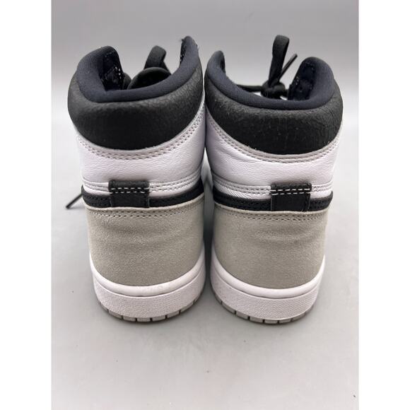 Nike Mens Air Jordan 1 555088-108 White Leather Lace Up Athletic Shoes Size 5 main image 4